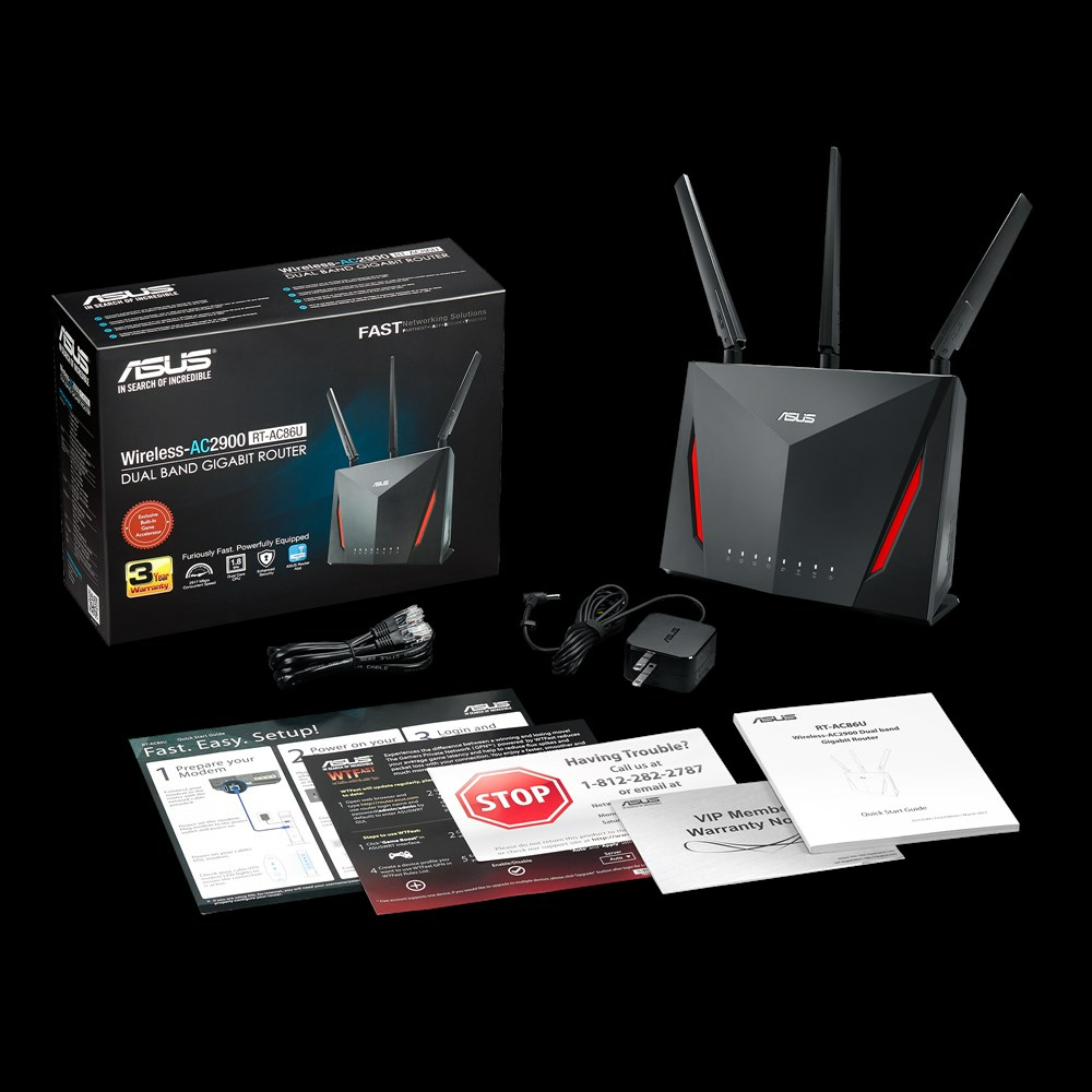 Rt-ac86u Rt-ac2900 Wireless Gigabit Router