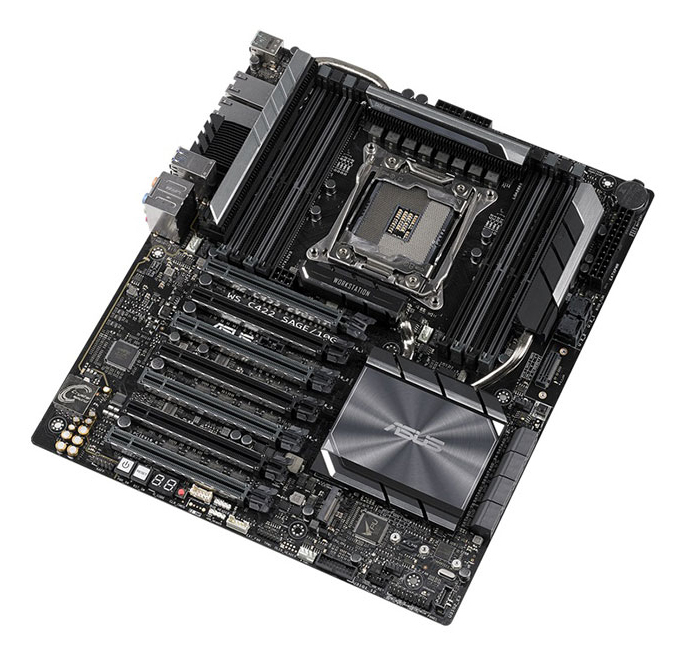 Motherboard WS C422 SAGE/10G / LGA2066 C422 DDR4 512GB SSI CEB