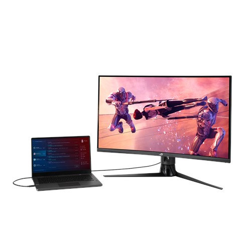 Desktop Monitor - XG32VC - 32in Curved - 2560x1440 (WQHD) - Black
