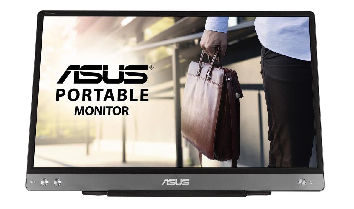Portable USB-C Monitor - ZenScreen MB14AC - 14in - 1920x1080 (FHD) - Grey