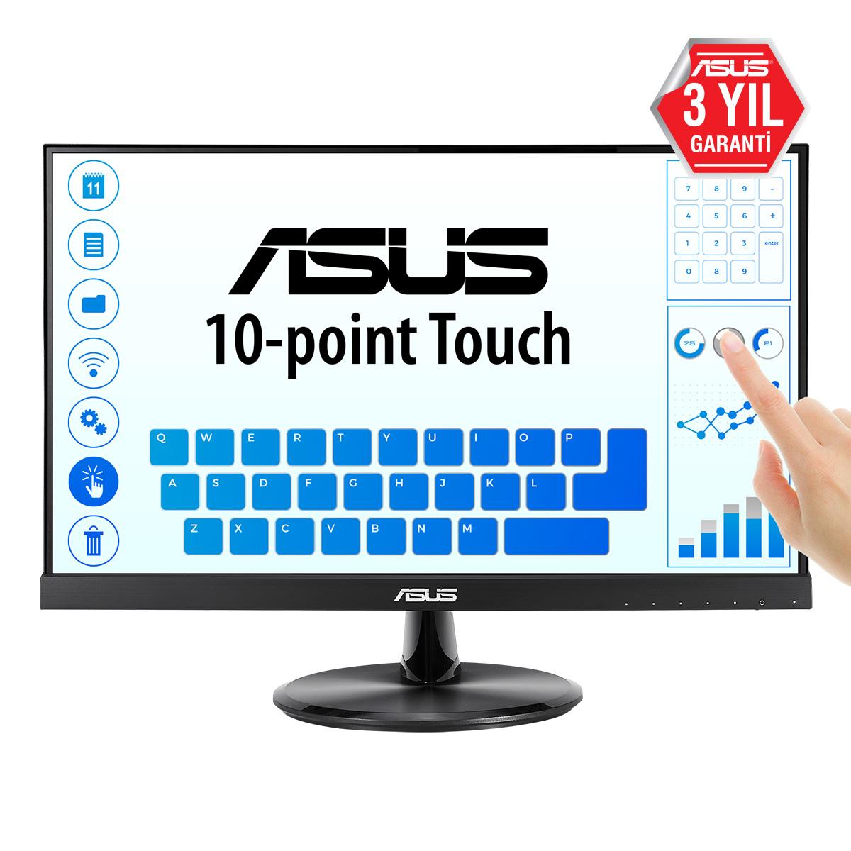Touch Monitor - VT229H - 22in - 1920x1080 (FHD) - Black