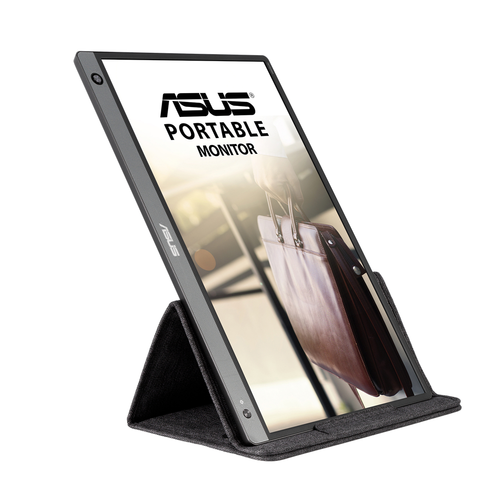 USB Monitor - ZenScreen MB16AH - 16in - 1920x1080 (FHD) - Black/Grey