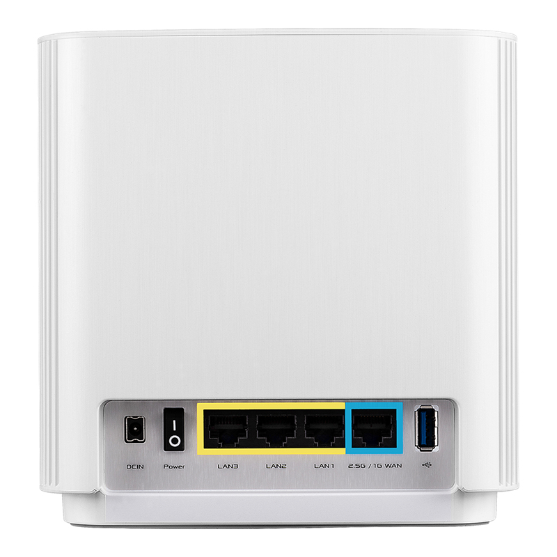 ZenWi-Fi AX (XT8) (W-1-PK) Gigabit Wireless Router AX6600 White
