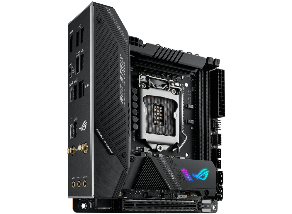 Motherboard ROG STRIX Z590-I GAMING Wi-Fi / LGA1200 Z590 DDR4 128GB Mini ITX