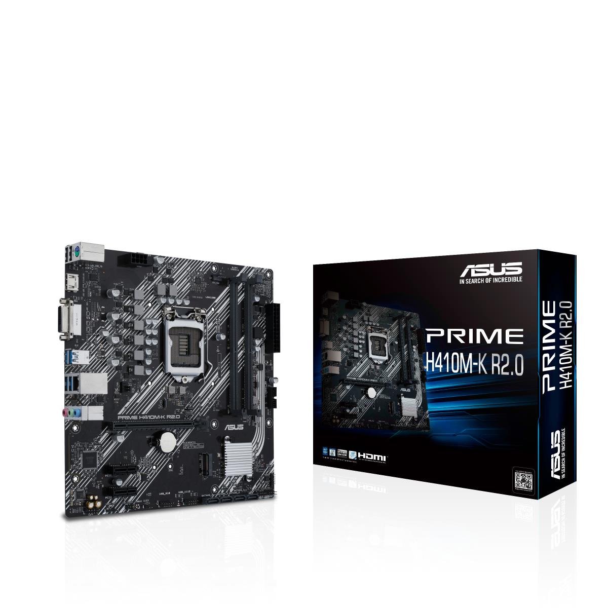 Motherboard PRIME H410M-K R2.0 / LGA1200 H470 DDR4 64GB mATX