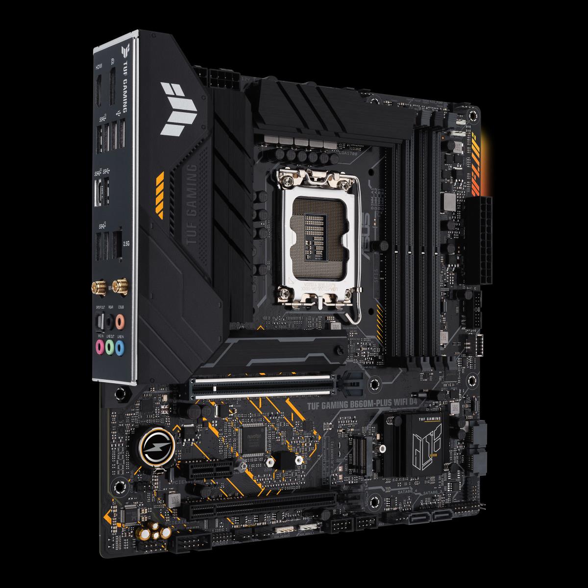 Motherboard TUF GAMING B660M-PLUS Wi-Fi D4 / LGA1700 B660 DDR4 128GB mATX
