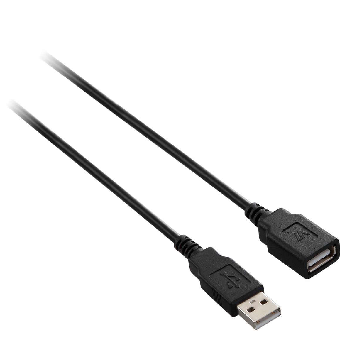 USB Extension Cable A To A 5m Black (v7e2USB2ext-05m)