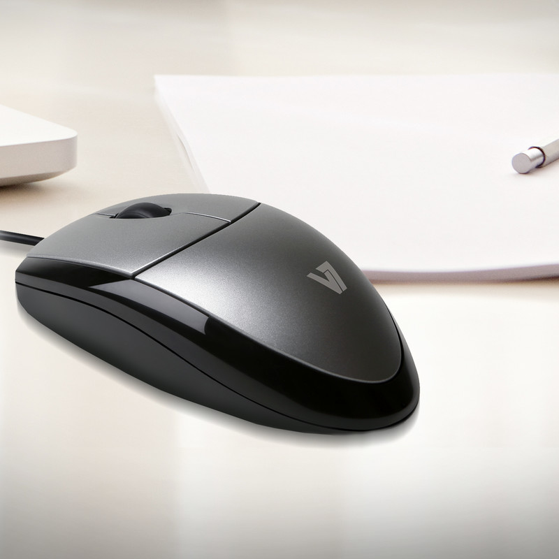 Mouse Mv3000 Optical USB Black/silver