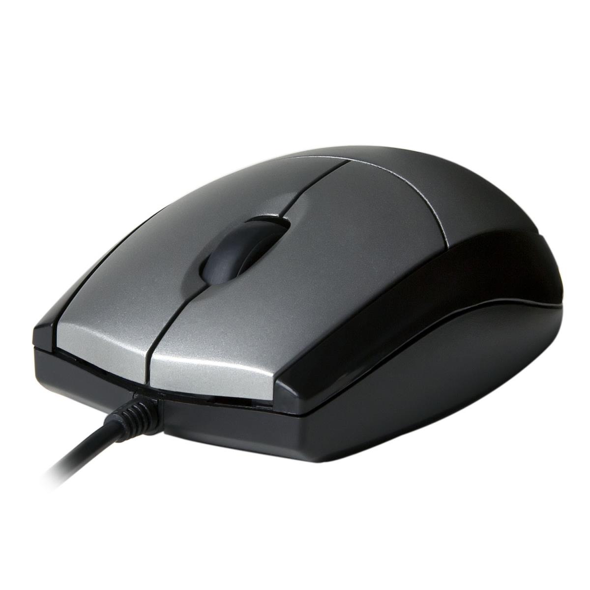 Mouse Mv3000 Optical USB Black/silver