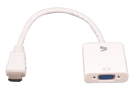 Hdmi To Vga Adapter Cable White
