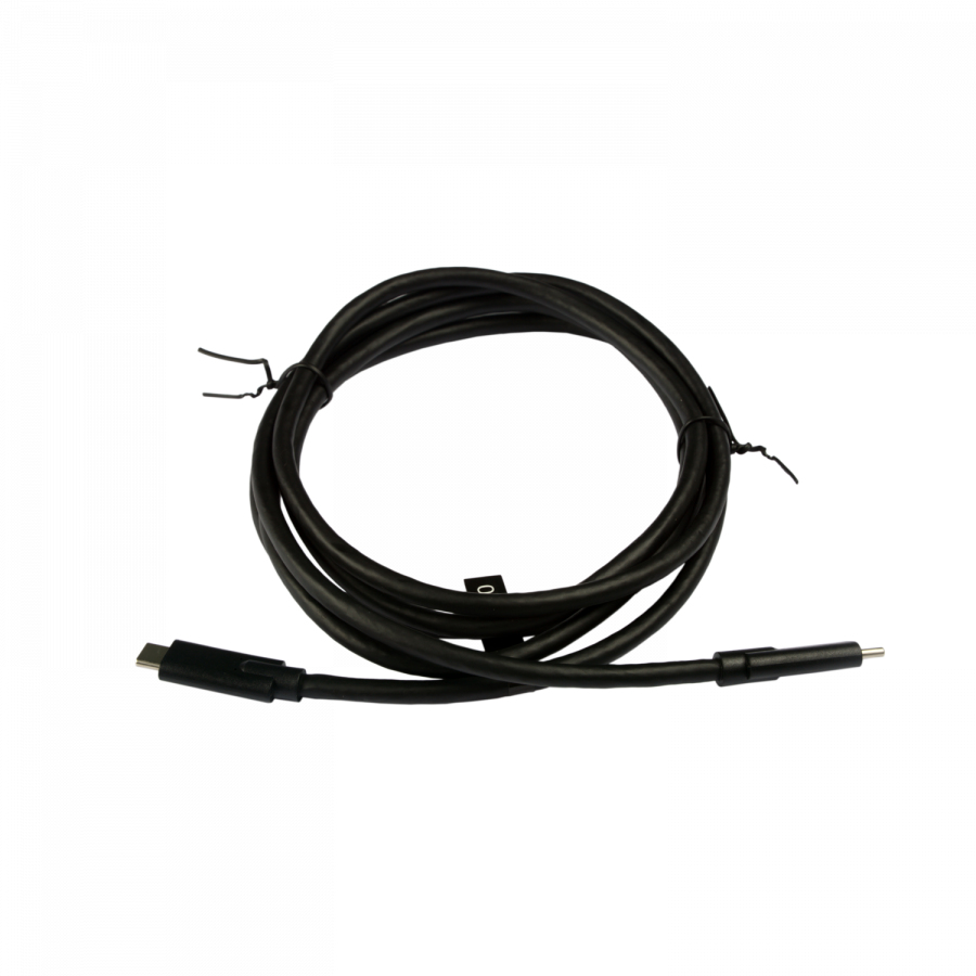 USB Type C To USB Type C Cable 2m Black