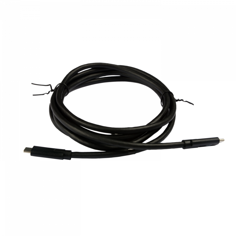 USB Type C To USB Type C Cable 2m Black