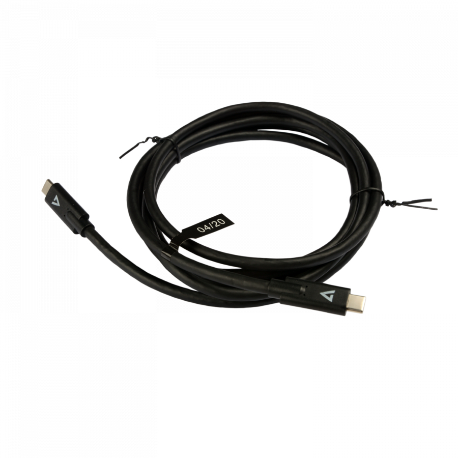 USB Type C To USB Type C Cable 2m Black