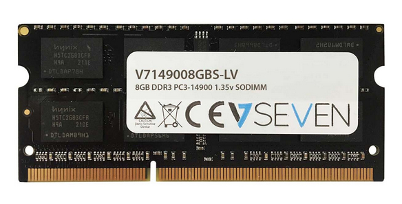 Memory 8GB DDR3 1866MHz Cl13 So DIMM Pc3-14900 (v7149008gbs-lv)