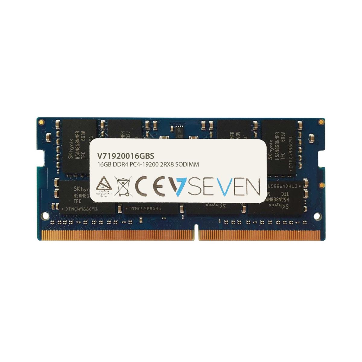 Memory 16GB Ddr4 2400MHz Cl17 So DIMM Pc4-19200 1.2v