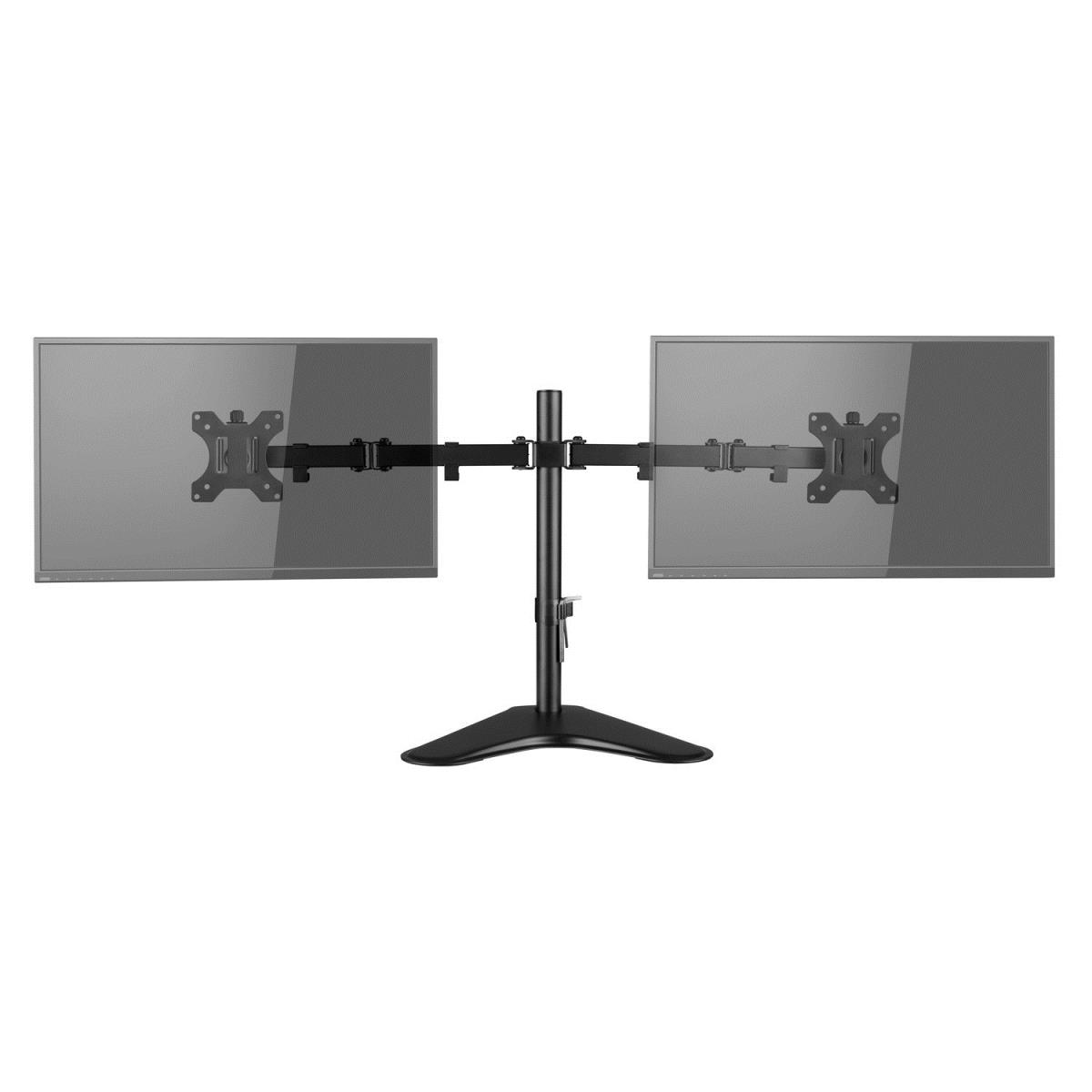 Dual Desktop Monitor Stand Two Displays 13-32in