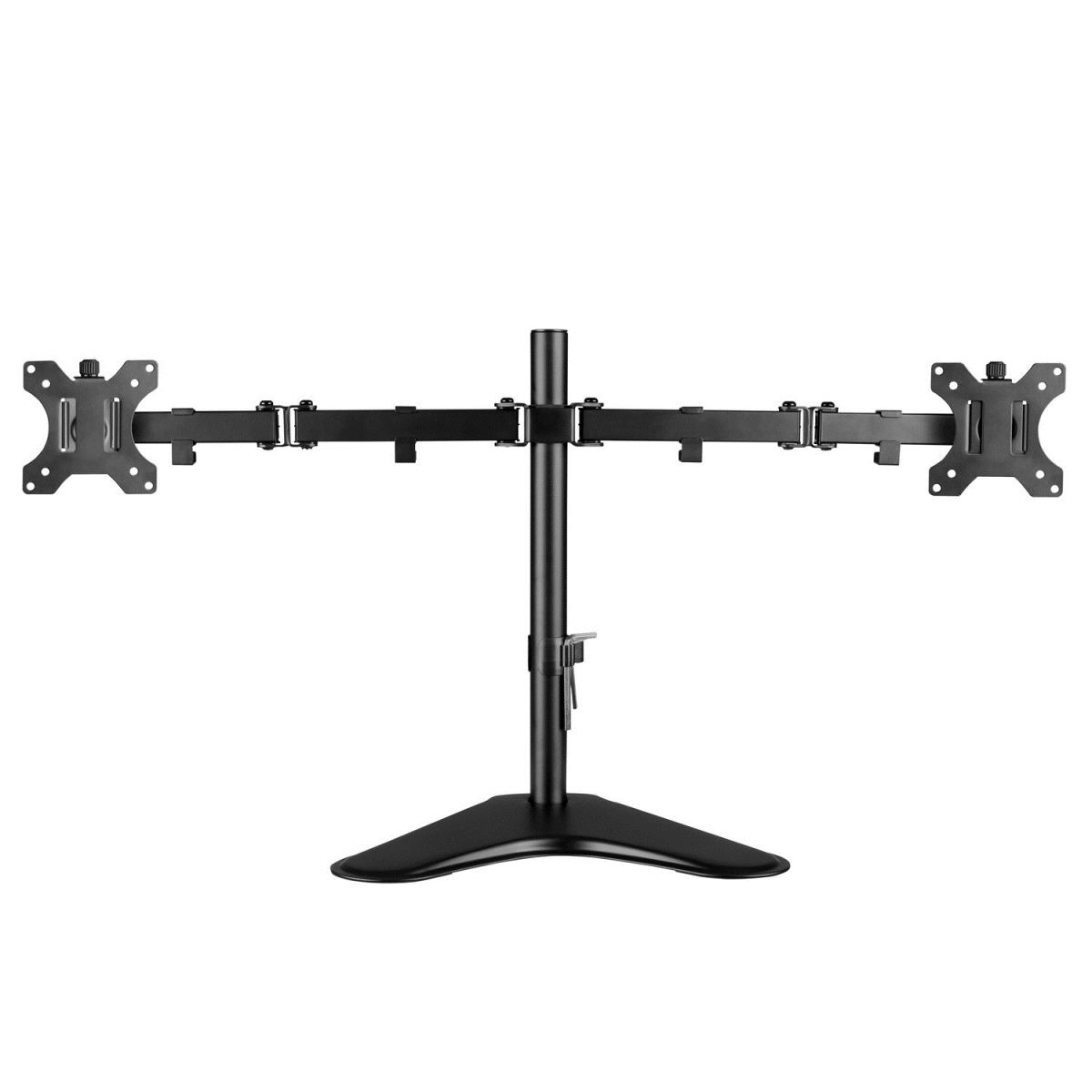 Dual Desktop Monitor Stand Two Displays 13-32in