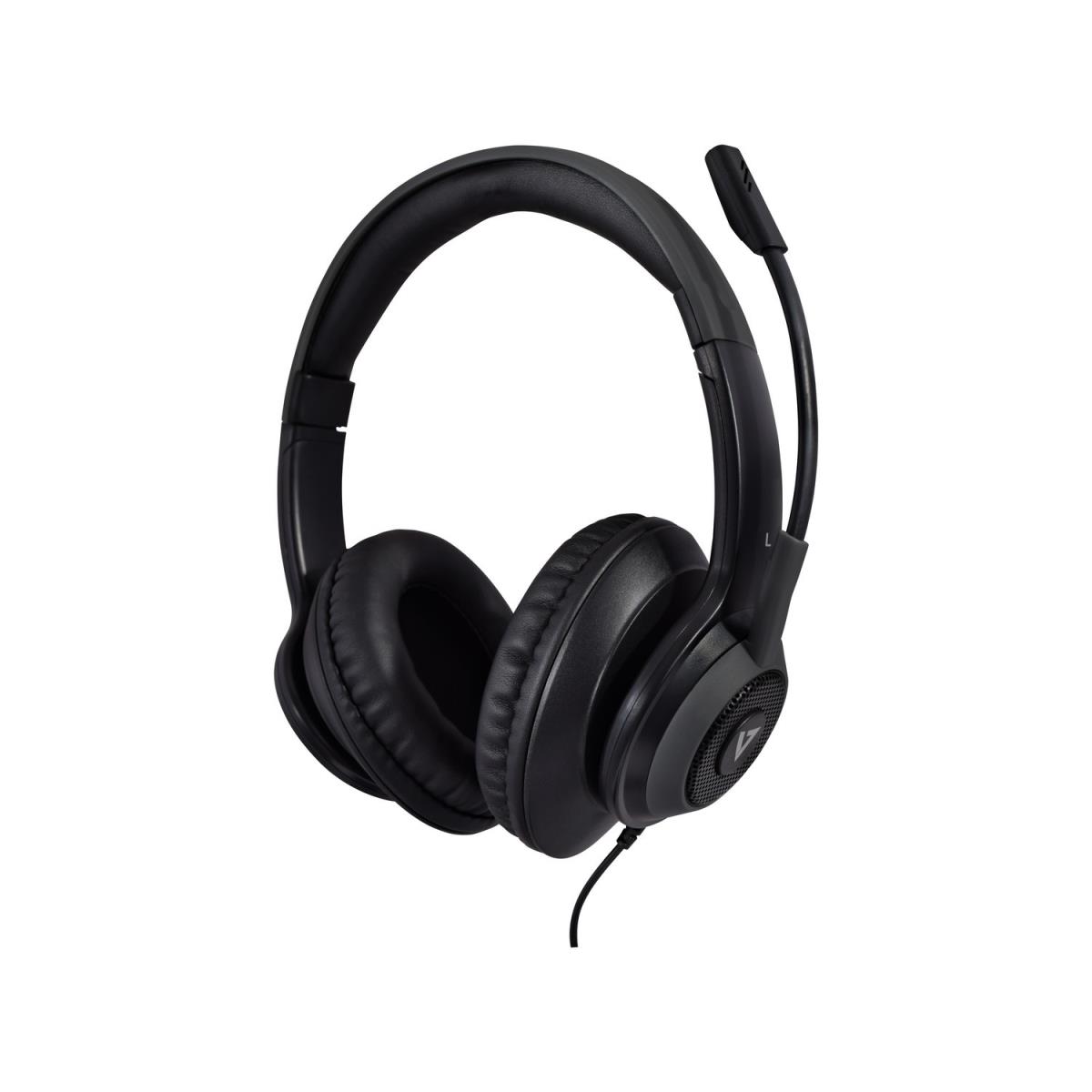 Headset Premium Hc701 - Stereo - 3.5mm / USB With Boom Mic