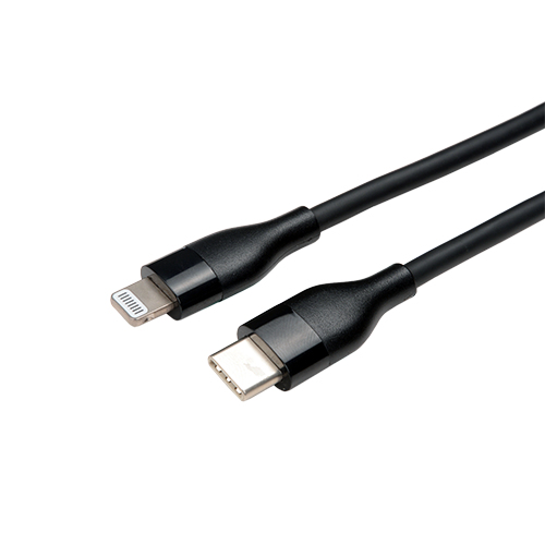 Data And Power Cable - USB-c To Lightning - 1m Black