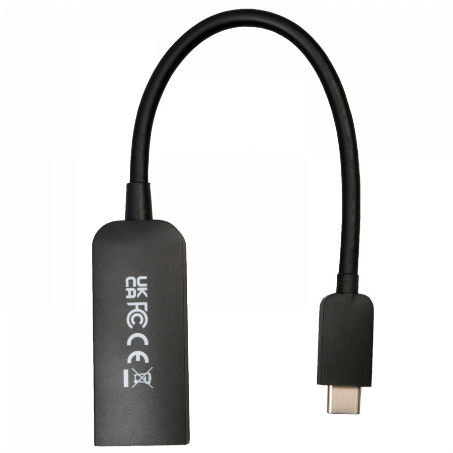 USB-c To DisplayPort Adapter Black