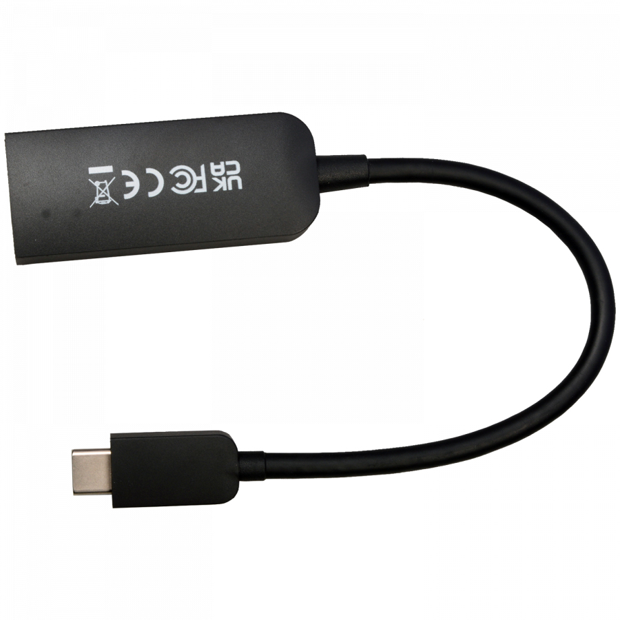 USB-c To DisplayPort Adapter Black