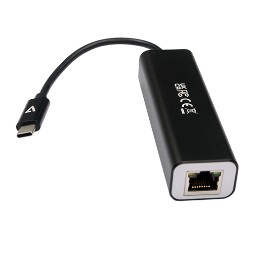 Gigabit Ethernet Adapter USB-c Male To USB A Female X 3 Rj45 Black