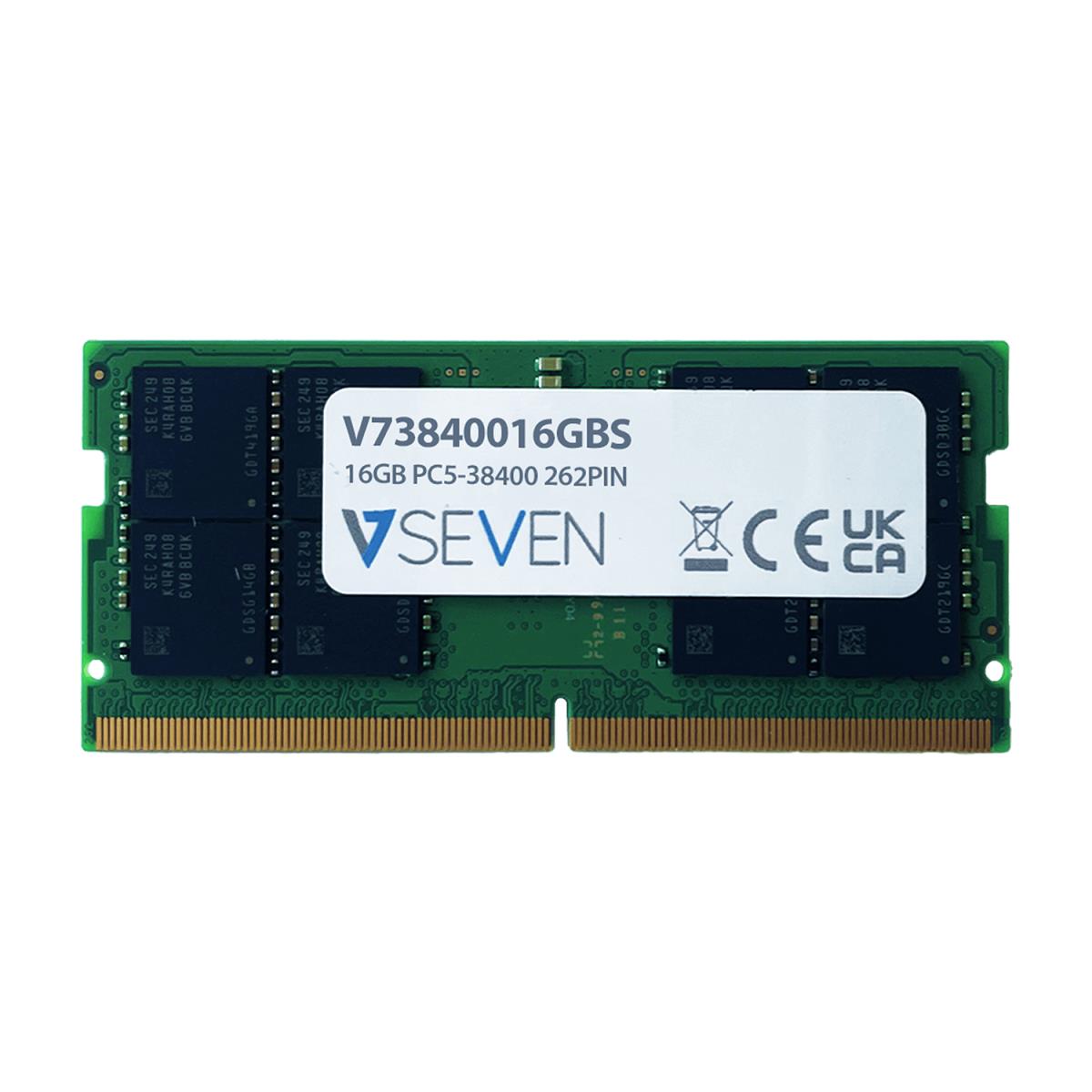 16GB Ddr5 Pc5-38400 262pin 4800MHz Sdoimm (v73840016gbs)