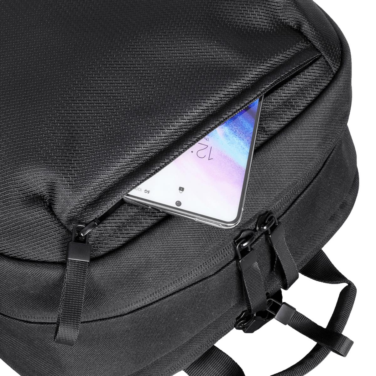 16in Eco-friendly Notebook Backpack - Black