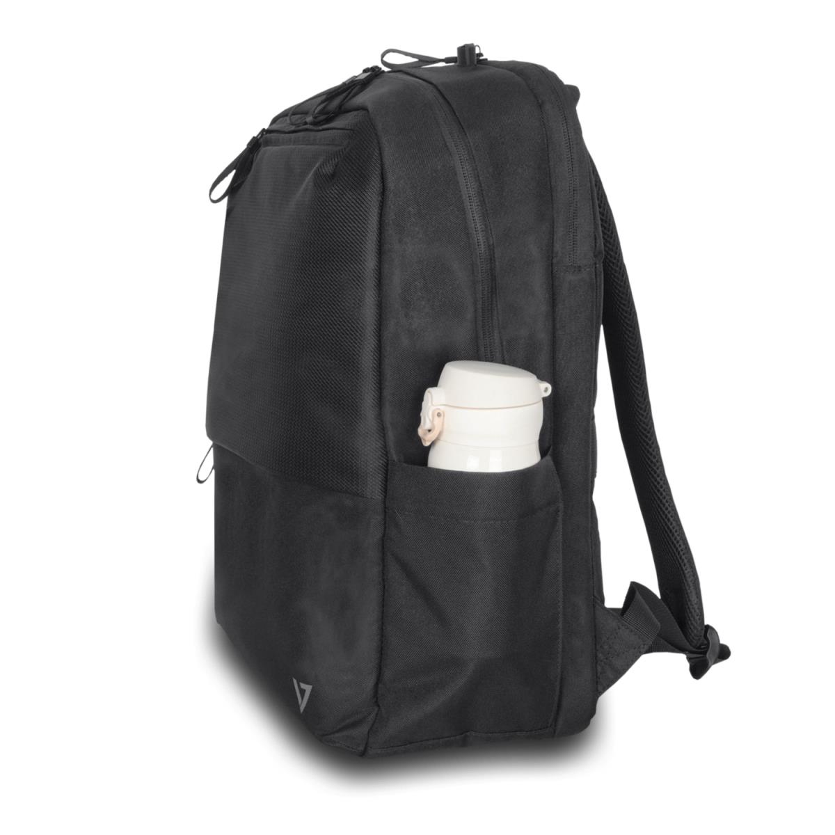 16in Eco-friendly Notebook Backpack - Black