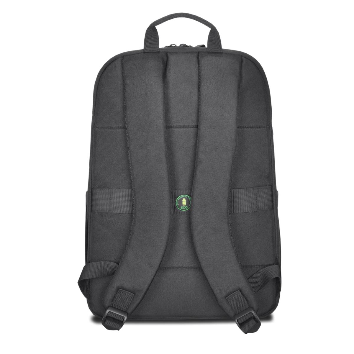 16in Eco-friendly Notebook Backpack - Black