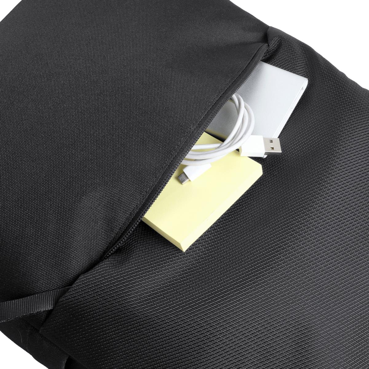 16in Eco-friendly Notebook Backpack - Black