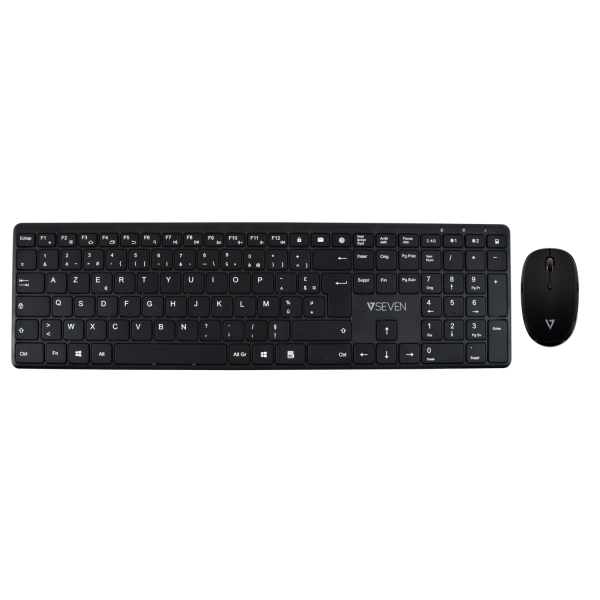 Slim Keyboard Mouse Combo - Ckw550frbt - Bluetooth - French Azerty