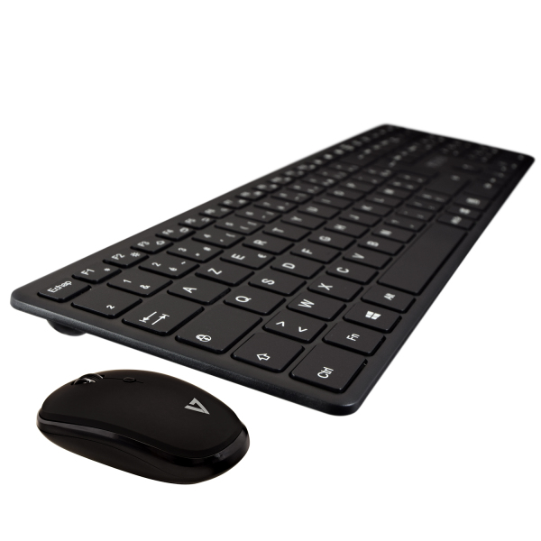 Slim Keyboard Mouse Combo - Ckw550frbt - Bluetooth - French Azerty