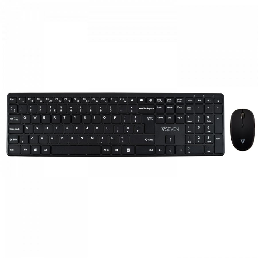 Slim Keyboard Mouse Combo - Ckw550ukbt - Bluetooth - Wnglish Uk Qwerty