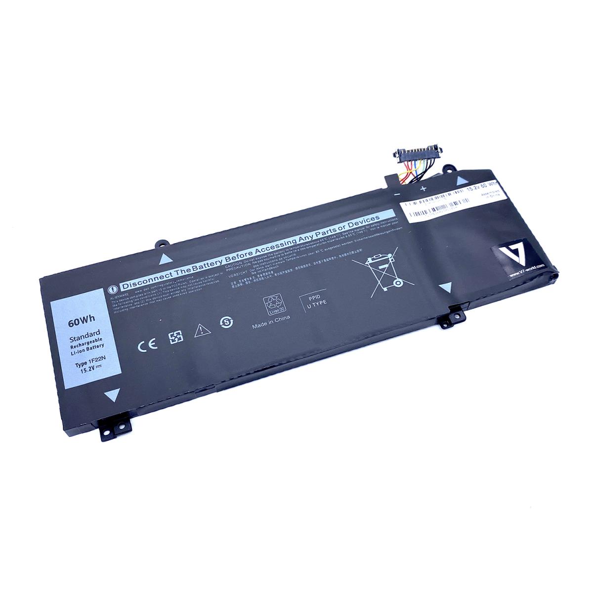 Replacement Battery - Lithium-ion - D-hywxj-v7e For Selected Dell Notebooks