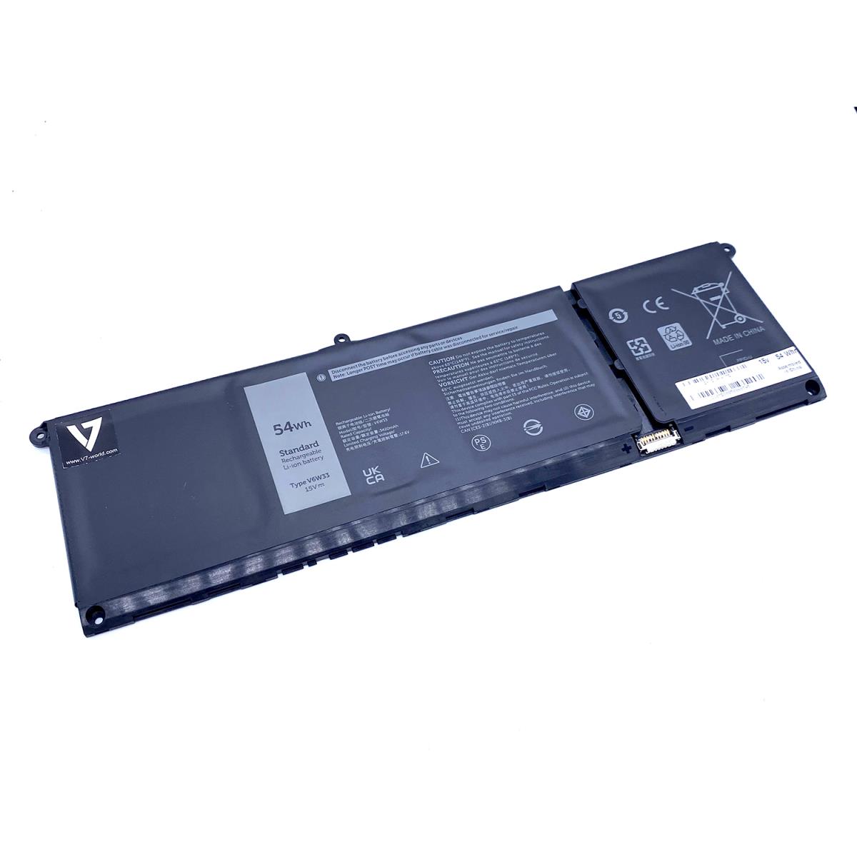 Replacement Battery - Lithium-ion - D-xdy9k-v7e For Selected Dell Notebooks