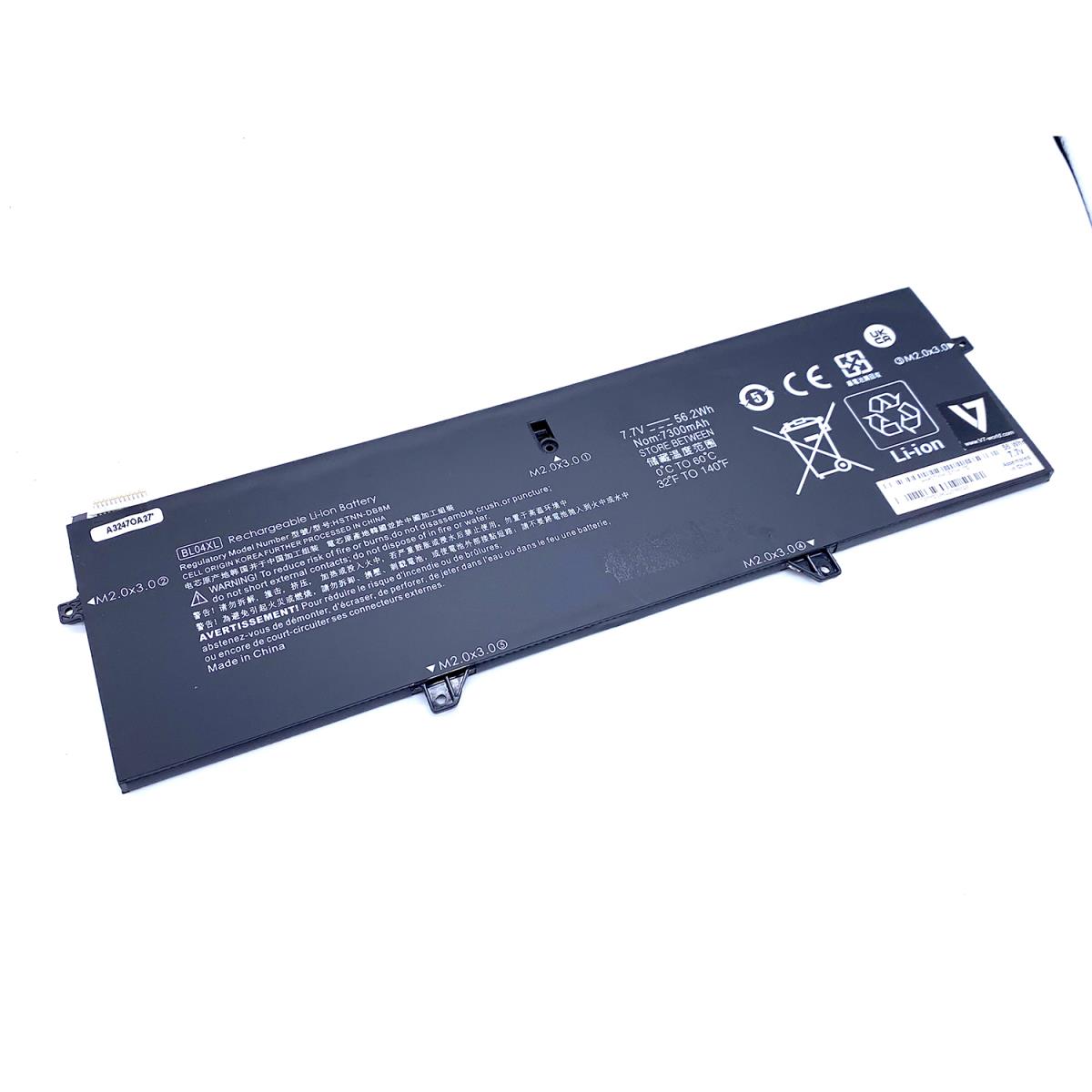 Replacement Battery - Lithium-ion - H-hstnn-ub7n-v7e For Selected Hp Notebooks