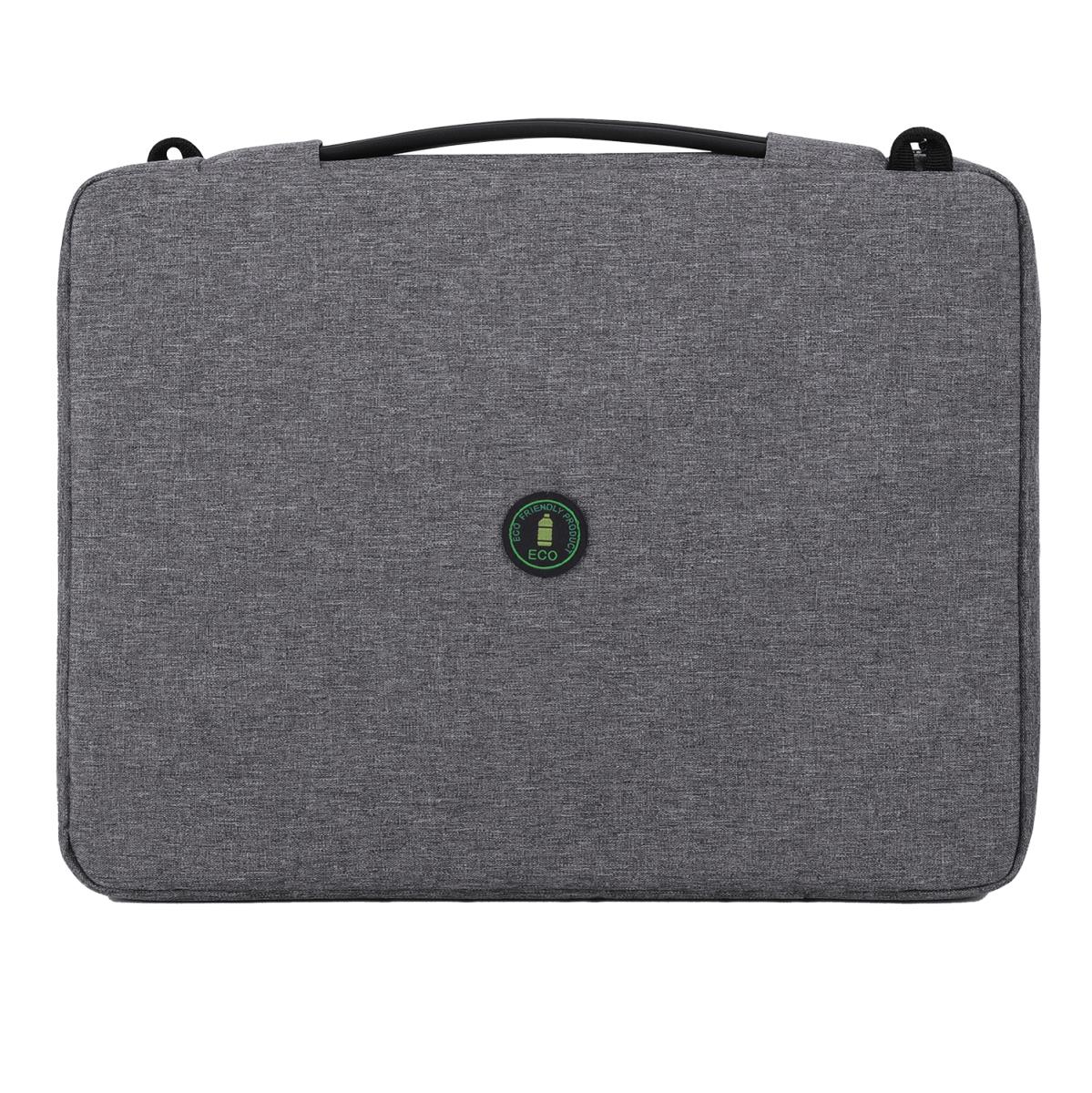 14in Recycled And Sustainable Sleeve Briefcase - Gray