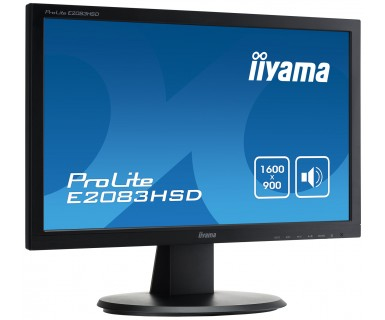 Desktop Monitor - ProLite E2083HSD-B1 - 20in - 1600x900 - Black