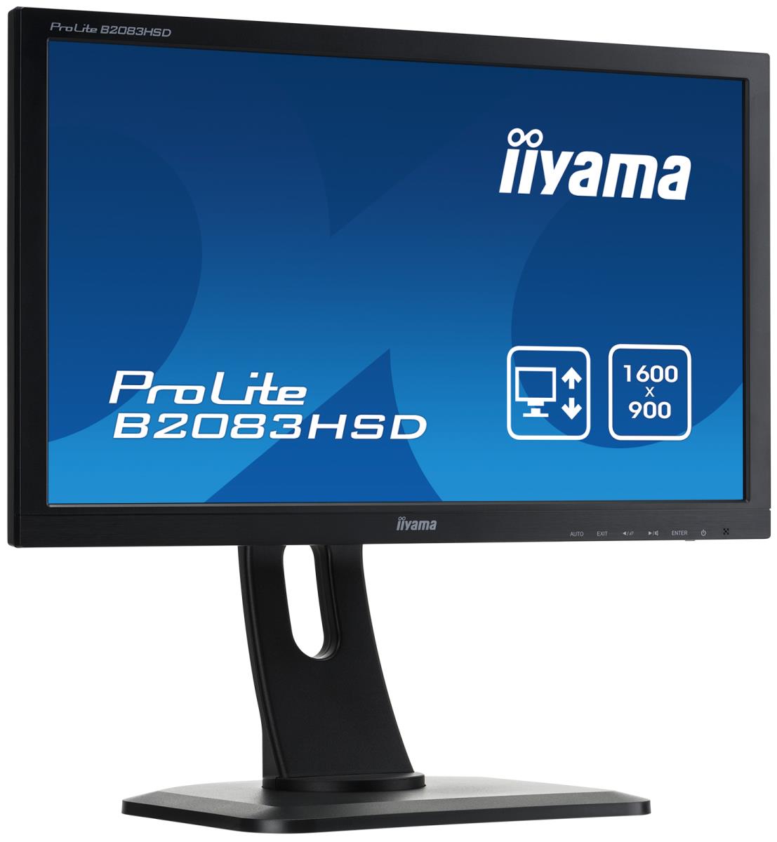 Desktop Monitor - ProLite B2083HSD-B1 - 20in - 1600x900 - Black