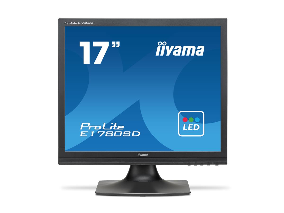 Desktop Monitor - ProLite E1780SD-B1 - 17in - 1280x1024 (SXGA) - Black
