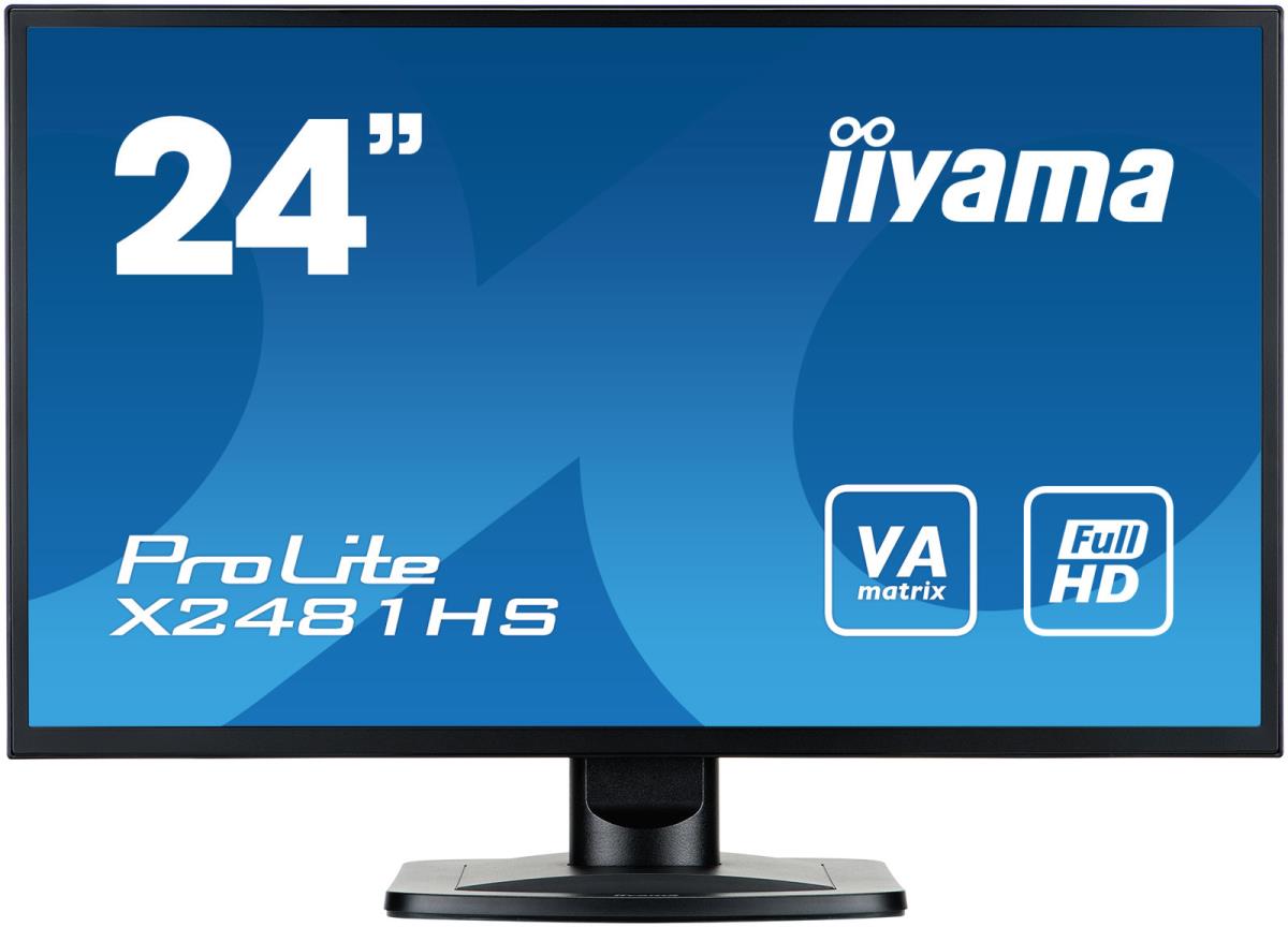 Desktop Monitor - ProLite X2481hs-b1 - 24in - 1920x1080 (FHD) - Black