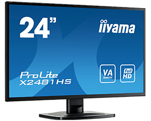 Desktop Monitor - ProLite X2481hs-b1 - 24in - 1920x1080 (FHD) - Black