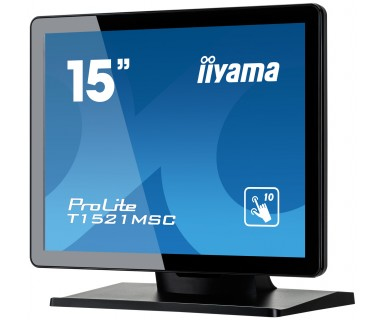 Desktop Monitor - ProLite T1521MSC-B1 - 15in - 1024x768 (XGA) - Black