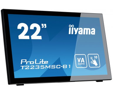 Touch Monitor - ProLite T2235MSC-B1 - 22in - 1920x1080 (FHD) - Black