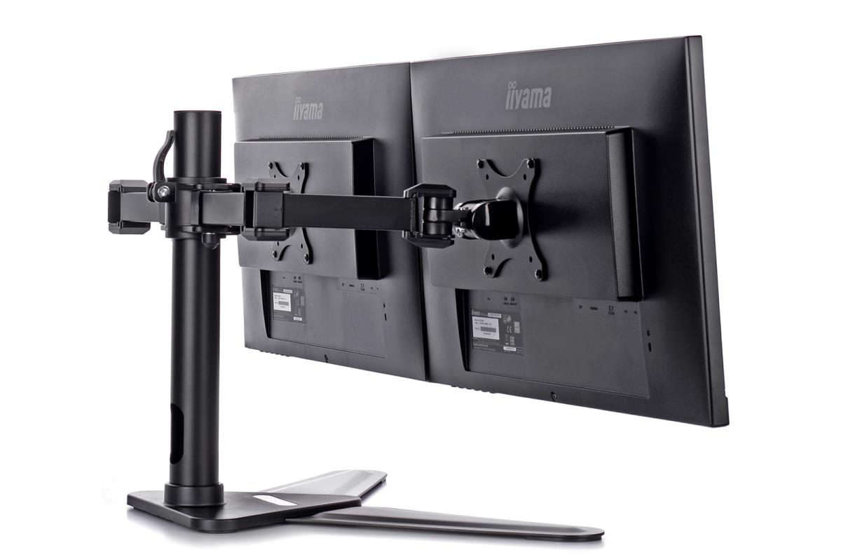 Adjustable Dual Desk Stand DS1002D-B1/ Black