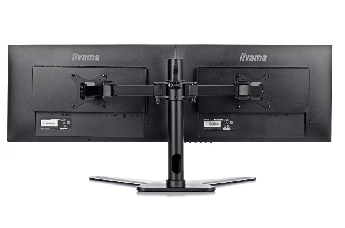 Adjustable Dual Desk Stand DS1002D-B1/ Black