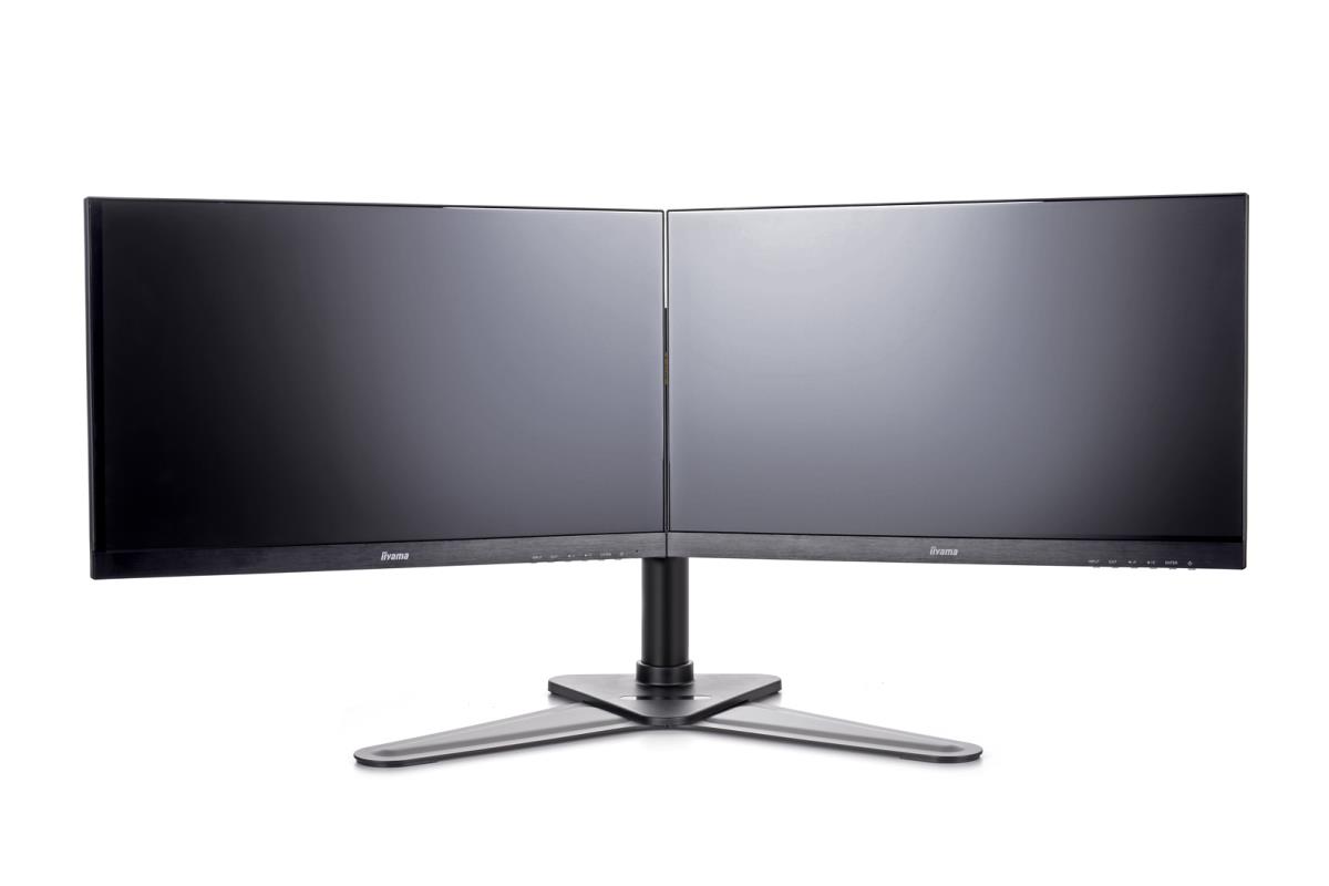Adjustable Dual Desk Stand DS1002D-B1/ Black