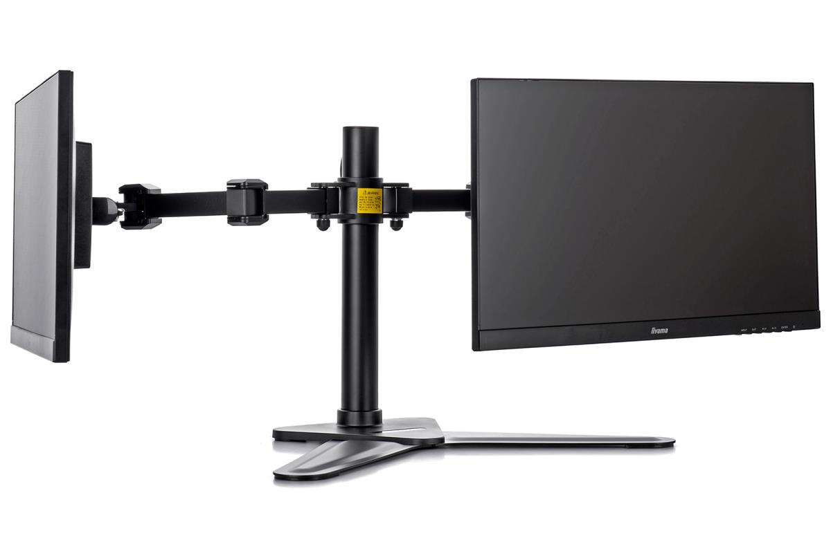 Adjustable Dual Desk Stand DS1002D-B1/ Black