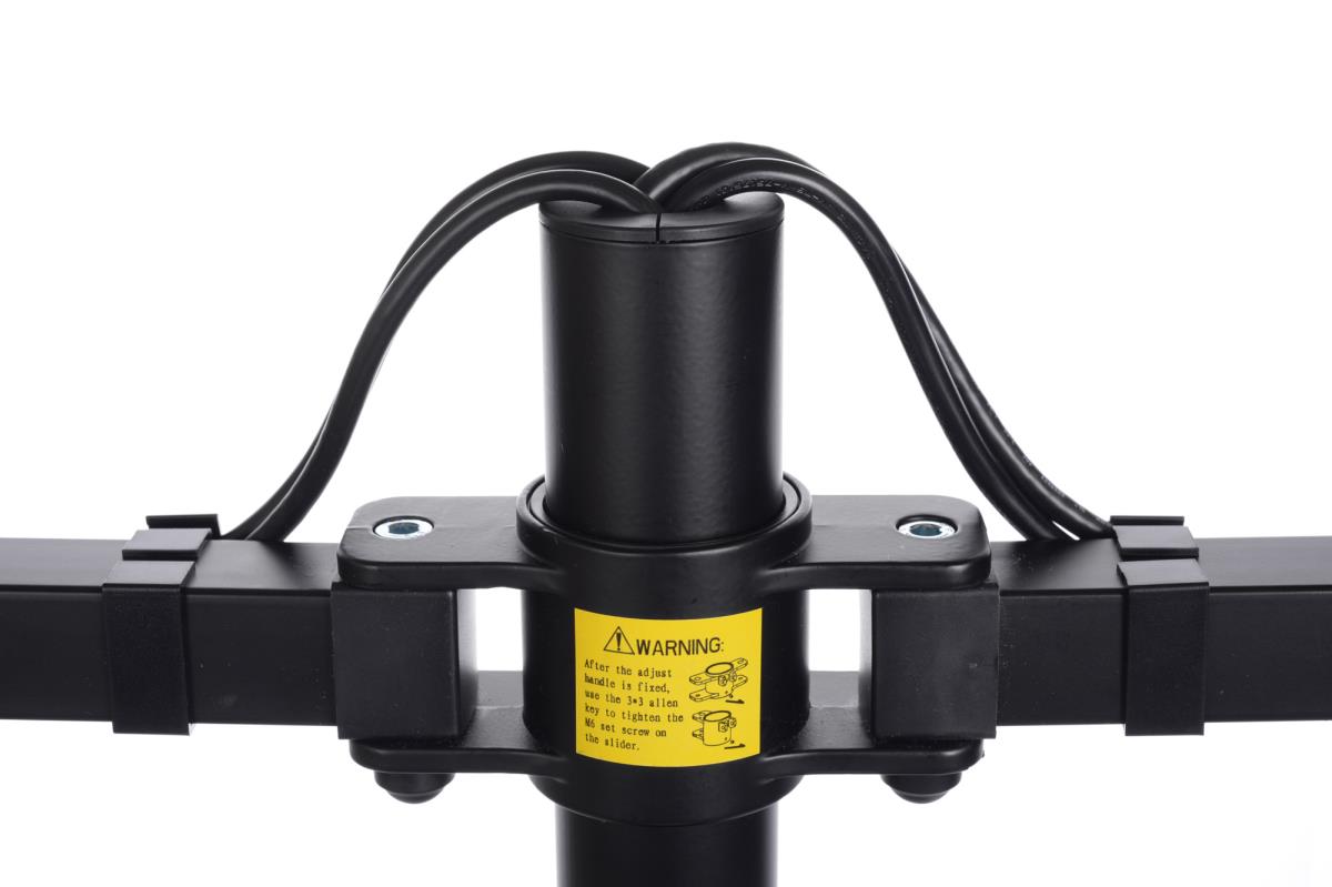 Adjustable Dual Desk Stand DS1002D-B1/ Black
